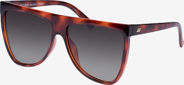 LE SPECS - Óculos de sol 'Simplastic' em castanho: frente