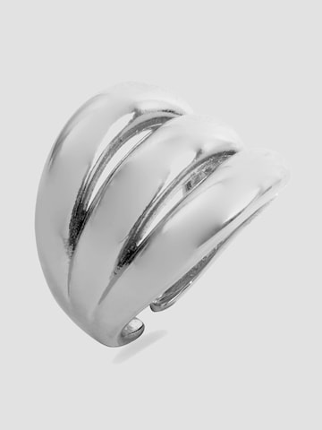 Luxenter Ring 'Ulayu' in Zilver: voorkant