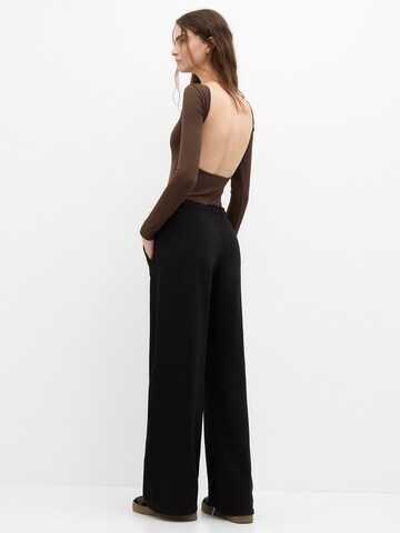 Pull&Bear Koszula body w kolorze brązowy
