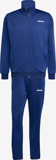 Treniruočių kostiumas 'Linear Track' iš ADIDAS SPORTSWEAR, spalva – tamsiai mėlyna / balta, Prekių apžvalga