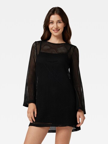 Mavi Dress in Black: front