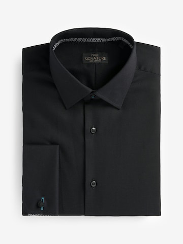Next Slim fit Business shirt in Black