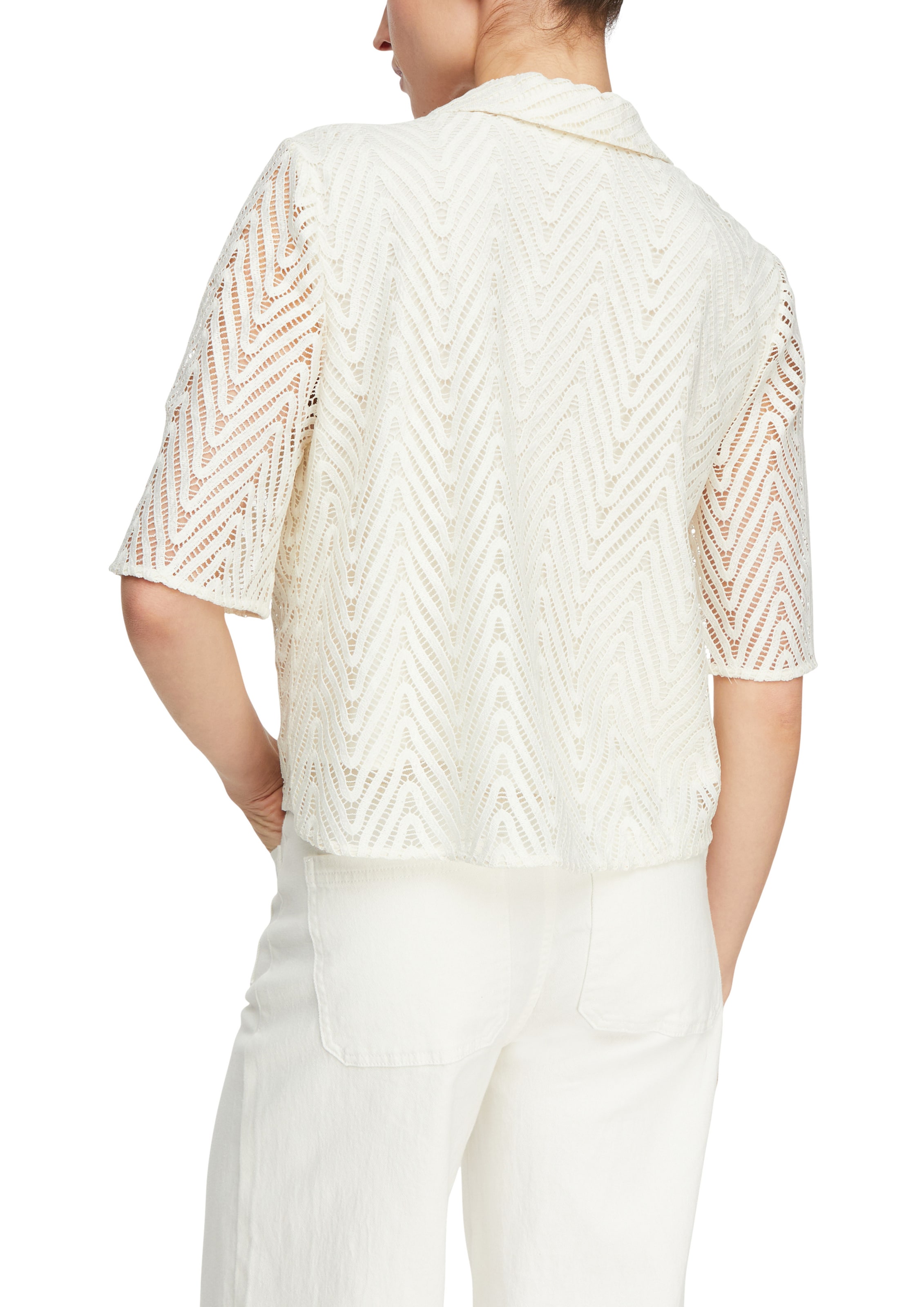 Chemisier COMMA en blanc