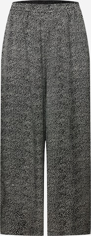 Guido Maria Kretschmer Curvy Collection Pants 'Irina' in Black: front