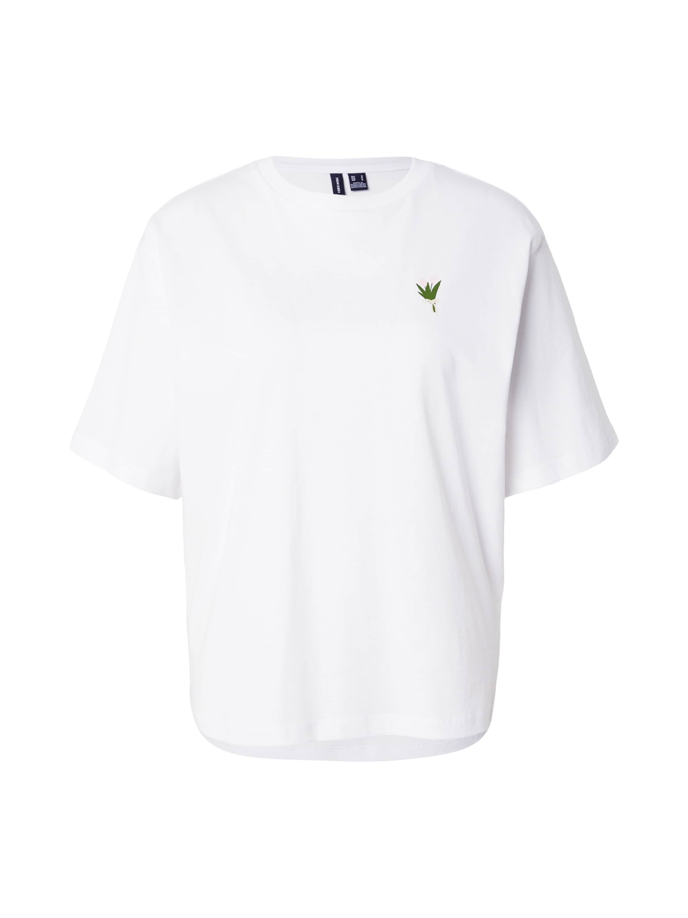 VERO MODA Shirts 'VMPAULINA THEA' i XS i beige / citron / oliven / hvid, Produktvisning