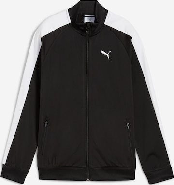 PUMA Trainingsjacke  'T7 Always On' in Schwarz: Vorderseite