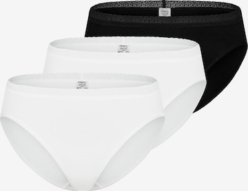 Mey Slip 'Modal Lace' in Silber: Vorderseite