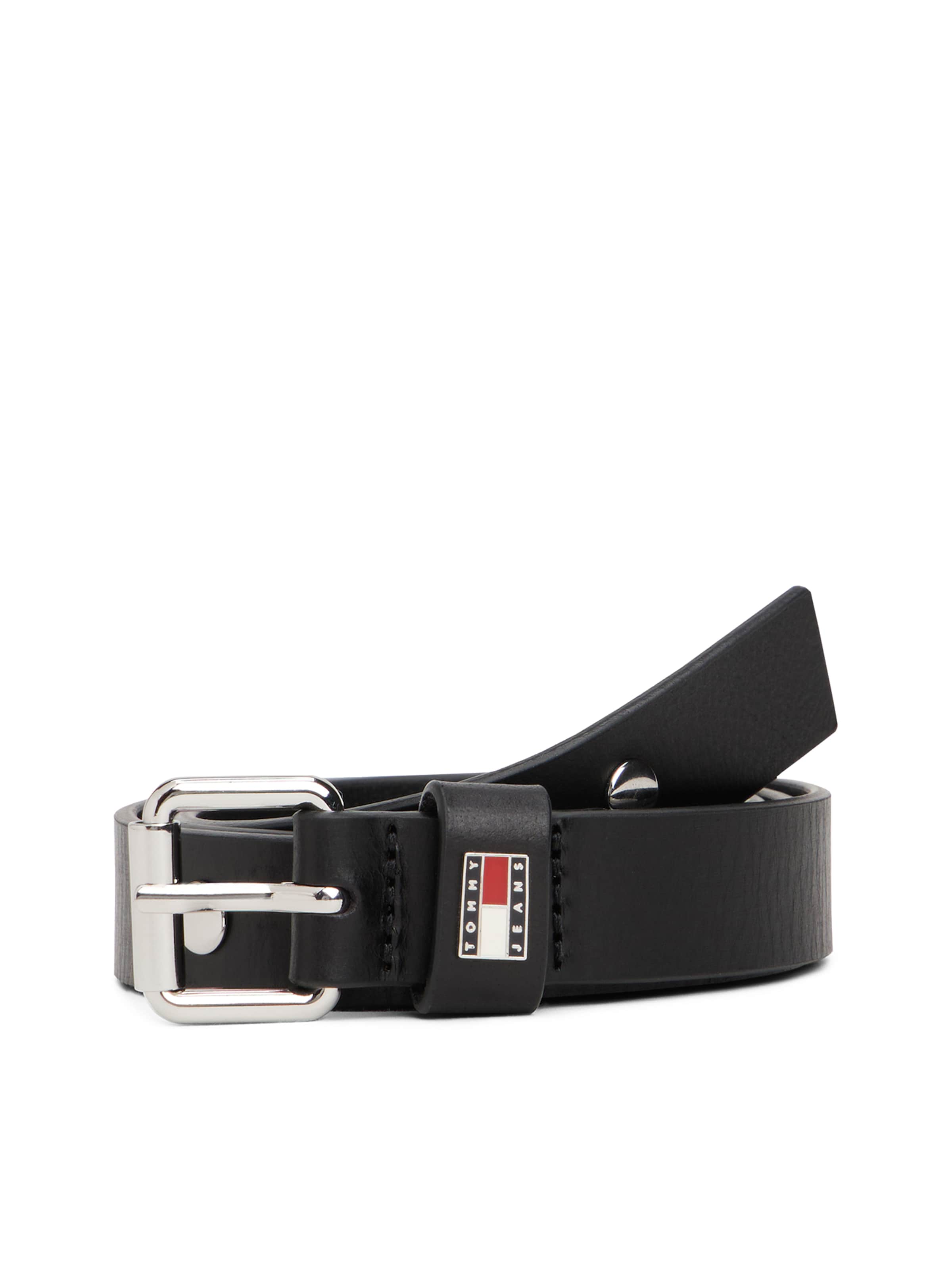 Tommy Jeans - Cinturón en negro: frente