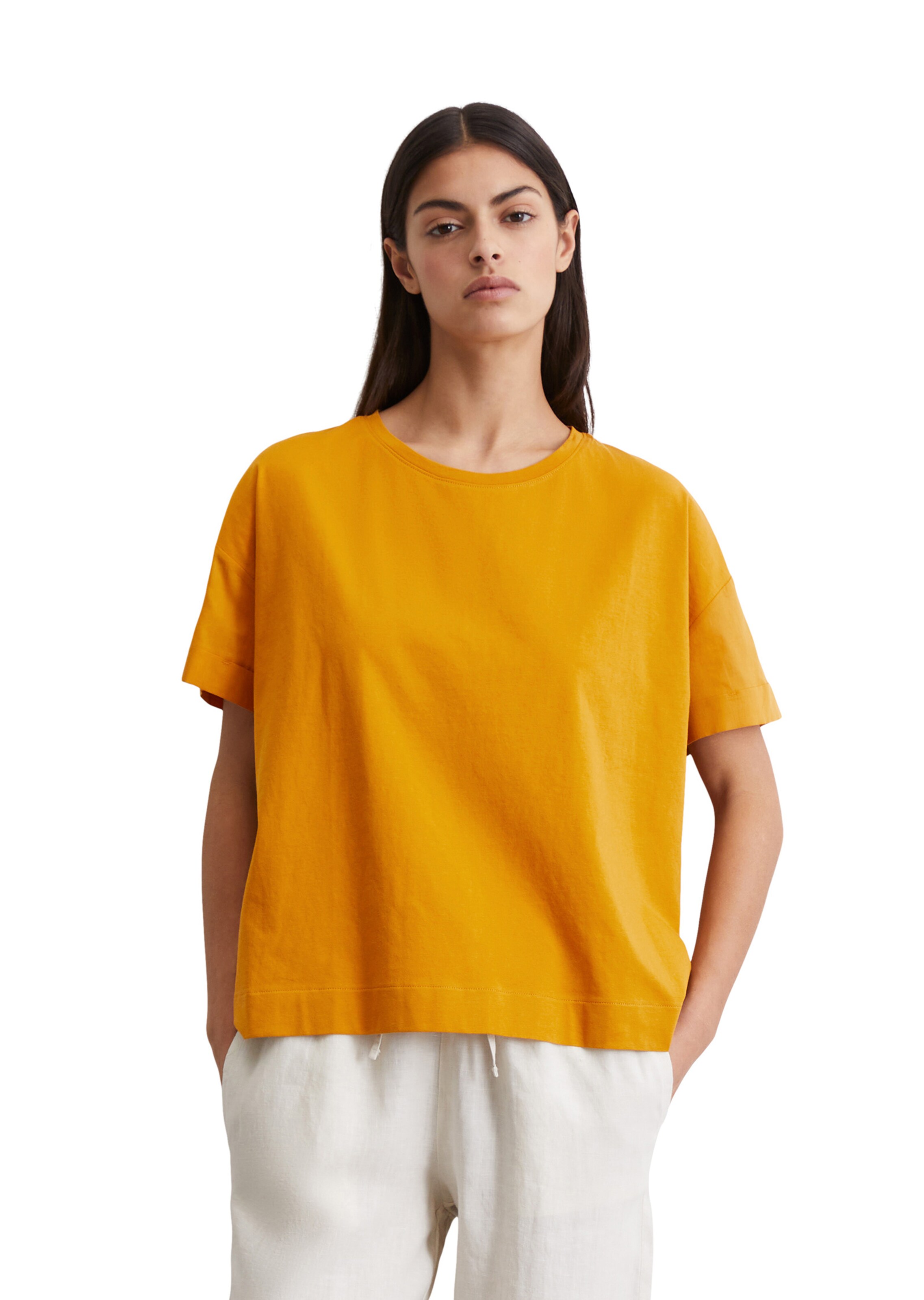 Marc O'Polo T-Shirt in Gelb: Vorderseite