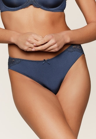 Slip LingaDore en bleu : devant