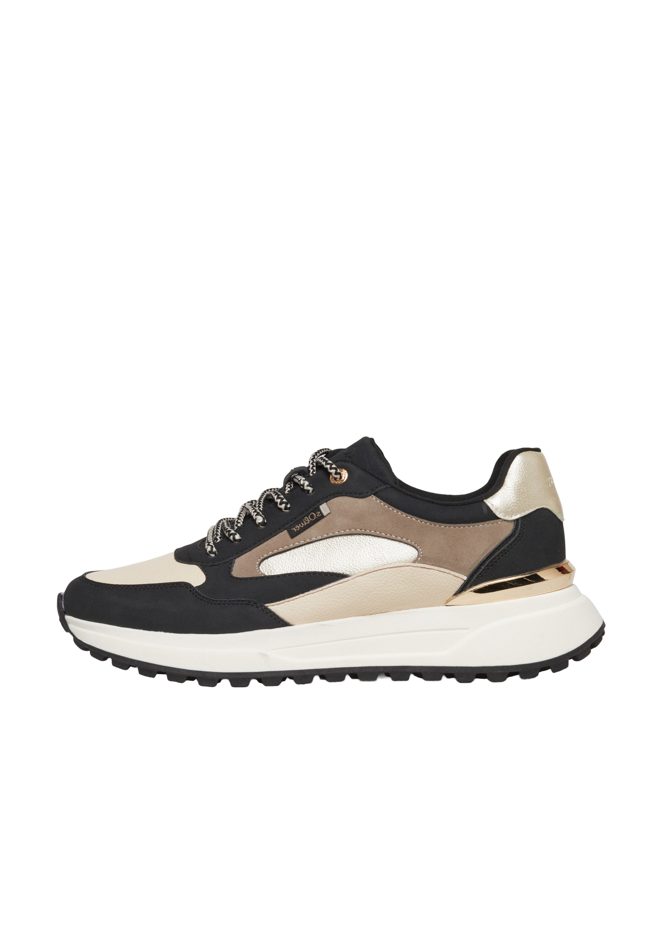 s.Oliver Sneakers laag in Zwart: voorkant