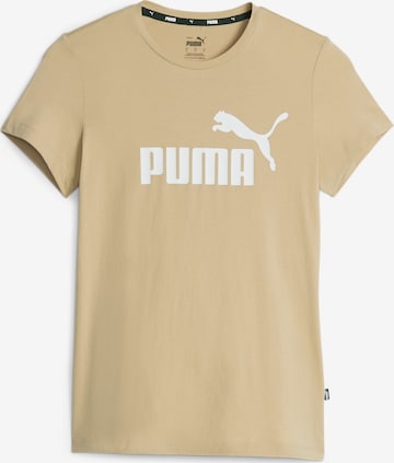 PUMA Performance Shirt 'Essential' in Beige: front