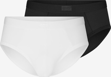 Mey Slip 'Iconic Modal' in Schwarz: Vorderseite