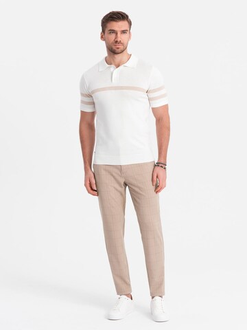 Ombre Slim fit Pants in Beige