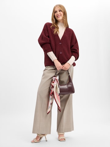 Cardigan ' East ' AMERICAN VINTAGE en rouge