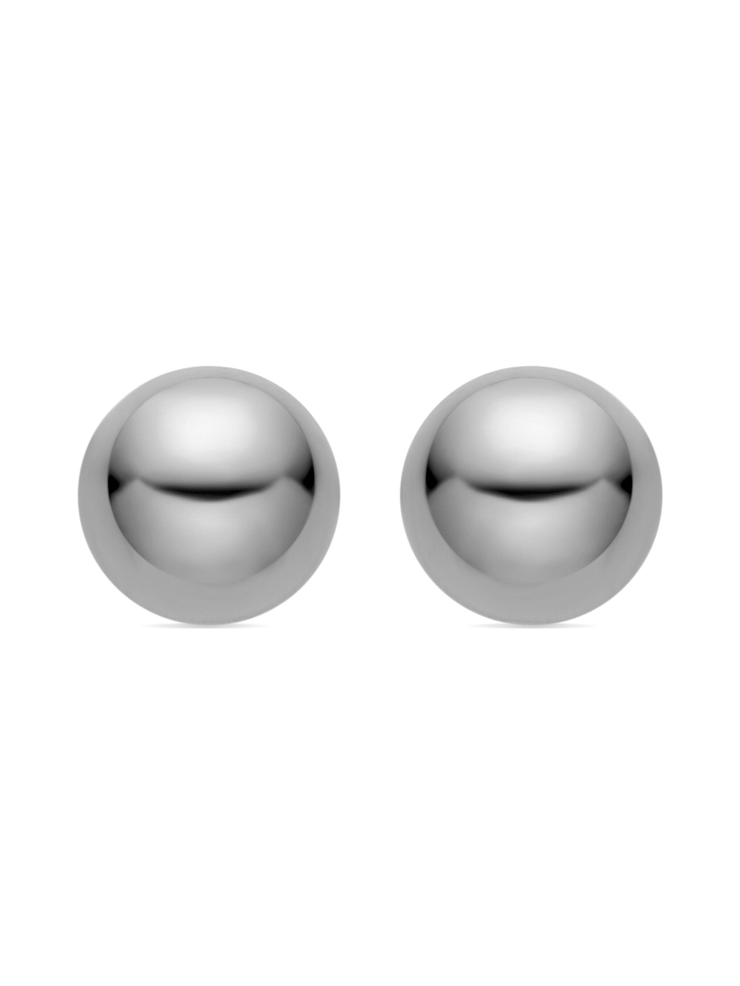 Luxenter Ohrringe 'Gnis'‌‌‌‌‌‌‌‌‌‌ in Silber: Vorderseite