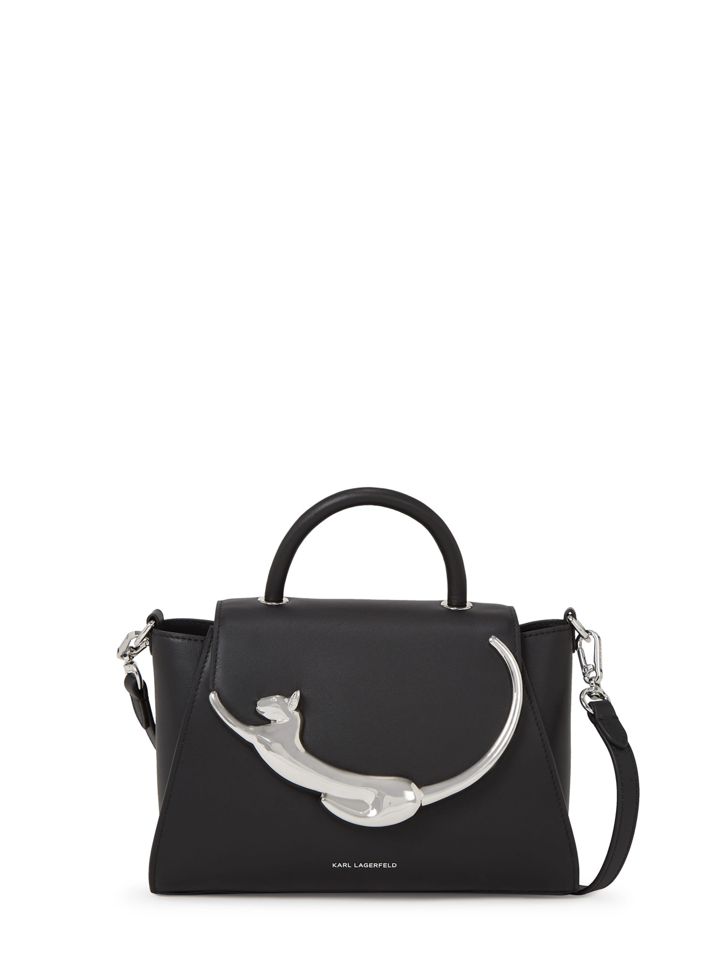 Poșete de la Karl Lagerfeld pe negru: față