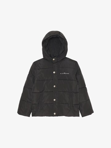 John Richmond Winterjacke 'Maiori' in Schwarz: Vorderseite