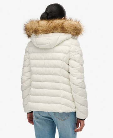 Veste d’hiver 'Fuji' Superdry & Co en blanc