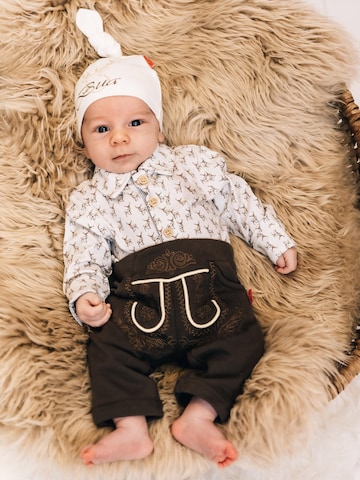 Mogo Romper/bodysuit 'Hörnle' in Beige