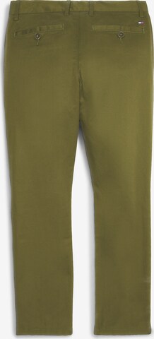 Coupe slim Pantalon '1985' TOMMY HILFIGER en vert