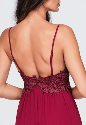 Robe de soirée Ombre en rouge