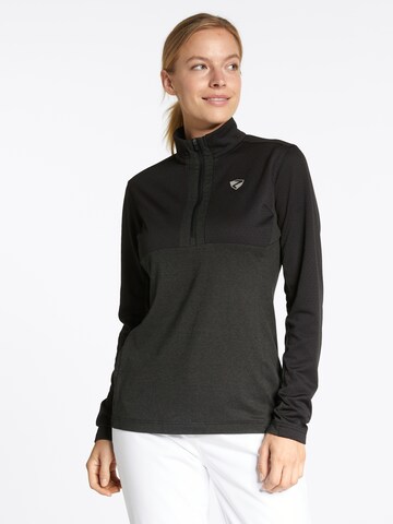 ZIENER Athletic Sweater 'JAPRA' in Black: front