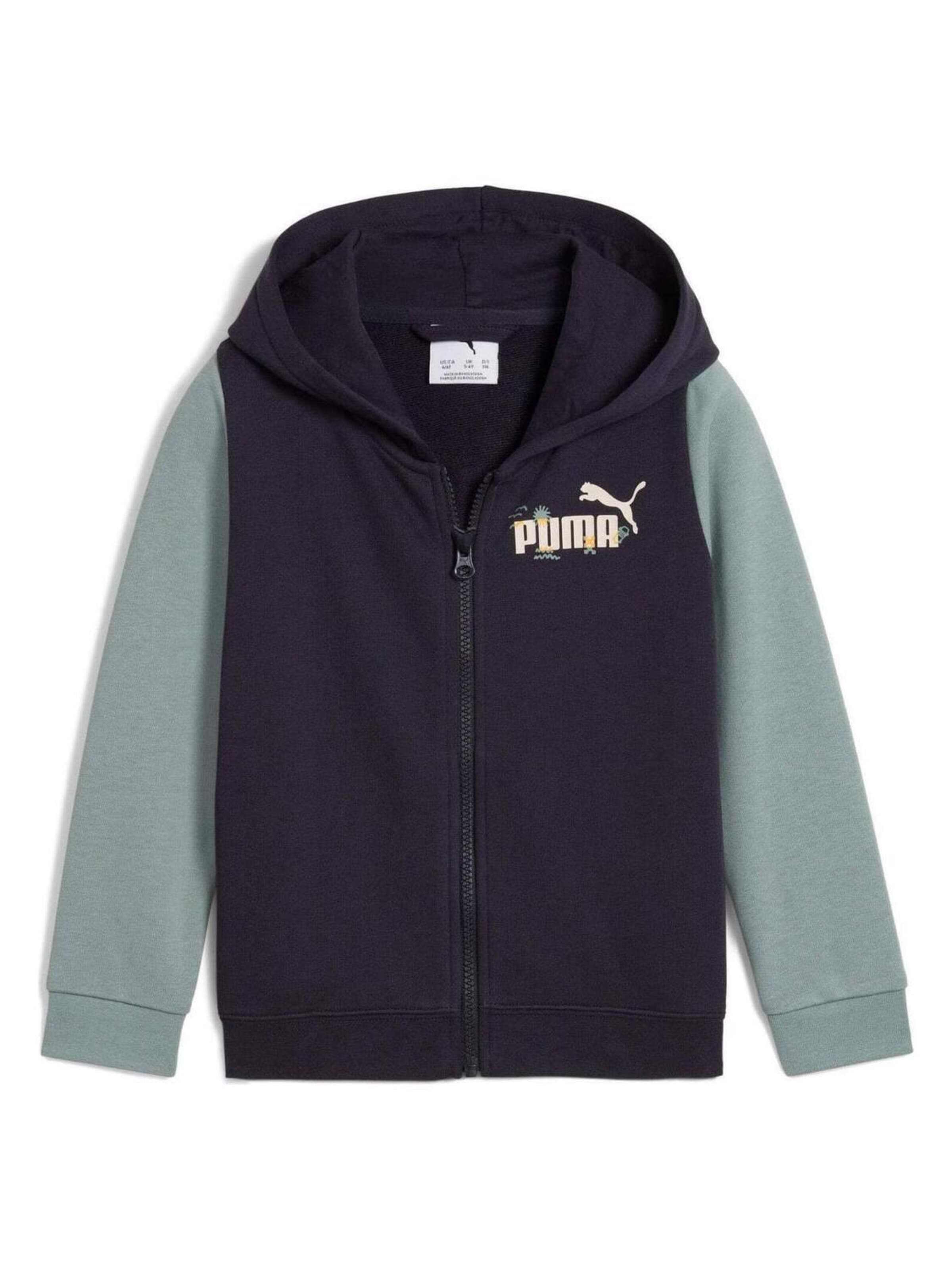 PUMA Sweatjacke 'Sandy Adventures'‌ in Blau: Vorderseite