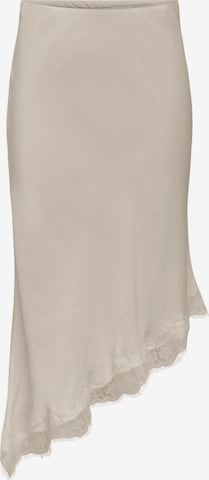 Jupe 'ONLBella' ONLY en beige : devant