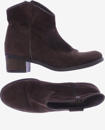 ALBA MODA Dress Boots in 36 in Brown: front