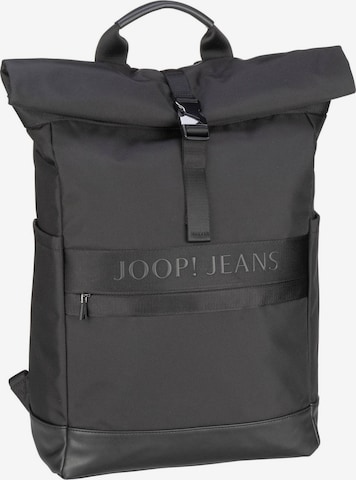 JOOP! Jeans Backpack 'Jaron' in Black: front