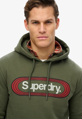 Sweat-shirt 'Vintage Trade Tab' Superdry en vert