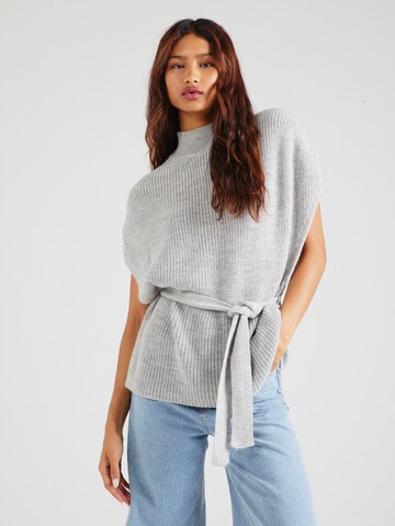 MORE & MORE Sweater in Grey: front