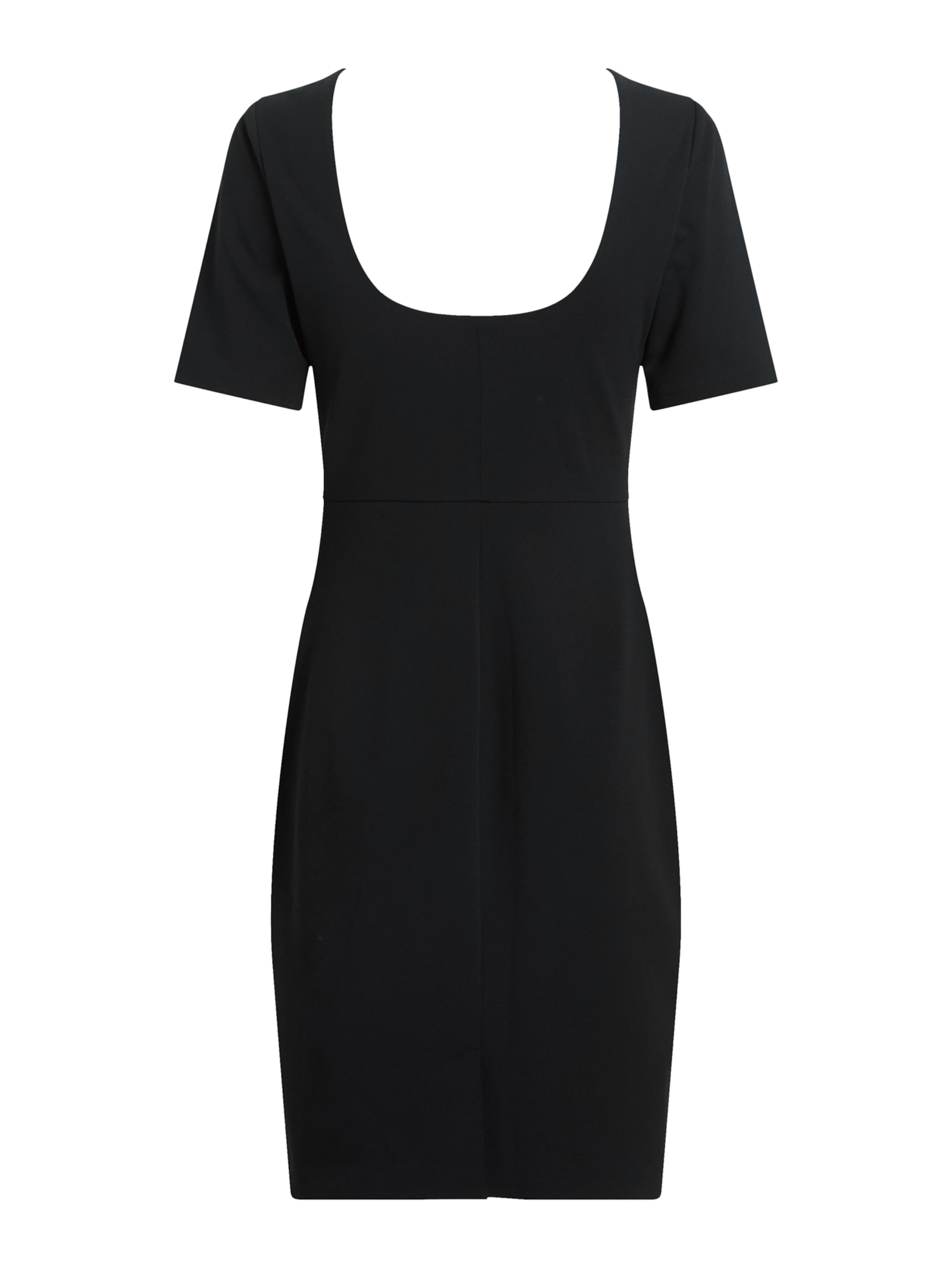 juoda Calvin Klein Trumpa kokteilinė suknelė