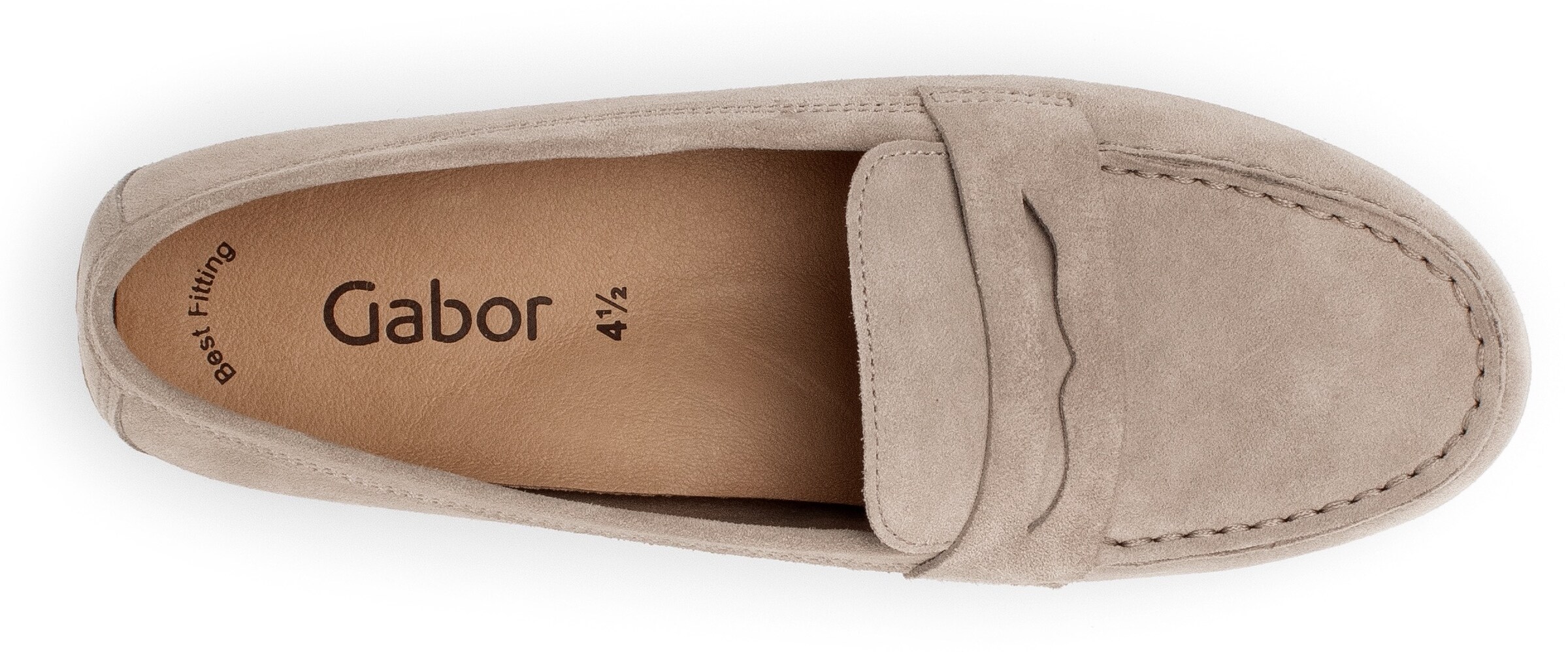 GABOR Mokassin in Beige