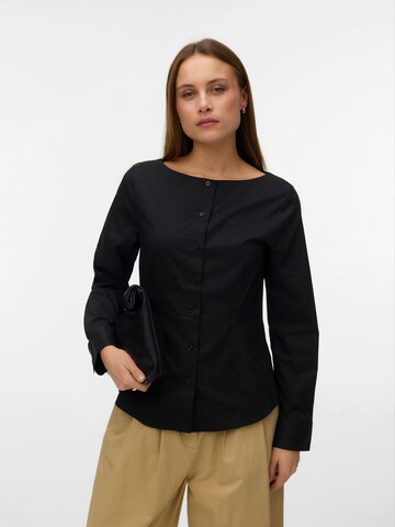 VERO MODA Blouse 'Alva' in Black: front