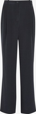 TOMMY HILFIGER Boot cut Pleated Pants in Blue: front