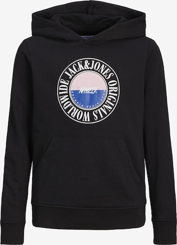 Jack & Jones Junior Sweatshirt in Black: front