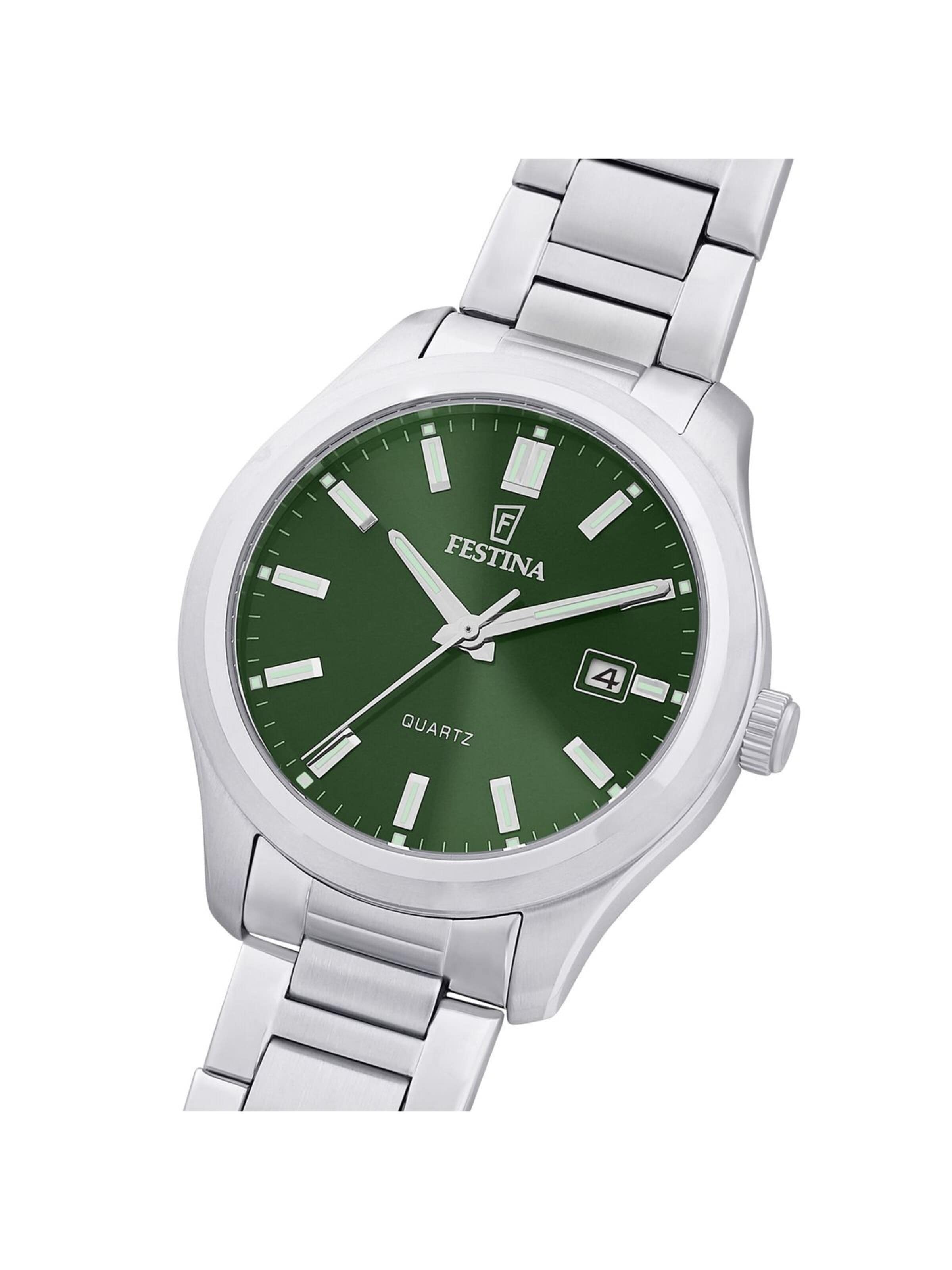 Montre à affichage analogique FESTINA en vert