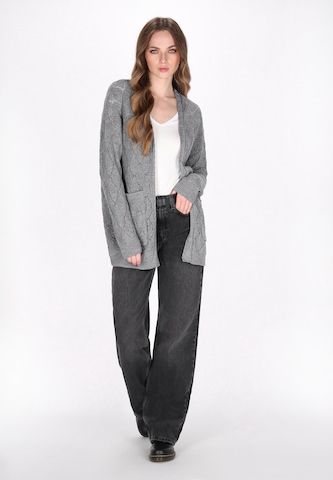 Cardigan 'Comfy' DreiMaster Vintage en gris