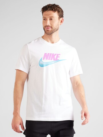 T-Shirt 'FUTURA' Nike Sportswear en blanc : devant