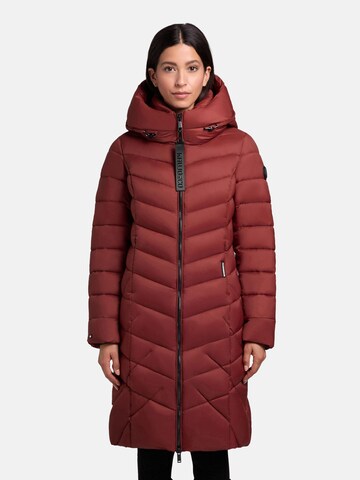 Manteau d’hiver 'Odana3-YM' khujo en rouge : devant