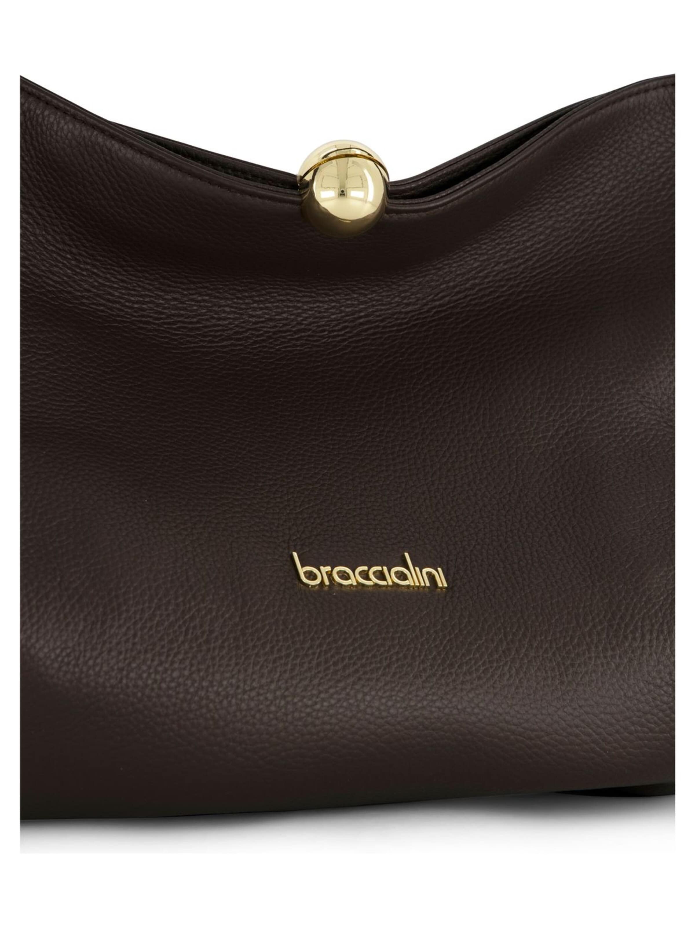 Borsa a spalla 'Ariel' di Braccialini in marrone