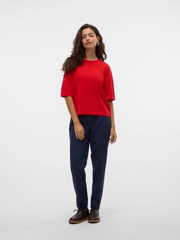 VERO MODA Pullover 'VMSilje' i rød