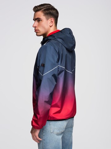Ombre Between-season jacket in Red