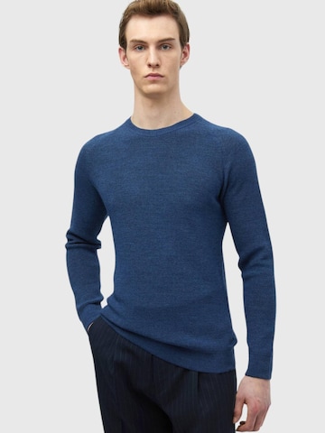 Ramsey Sweater in Blue: front