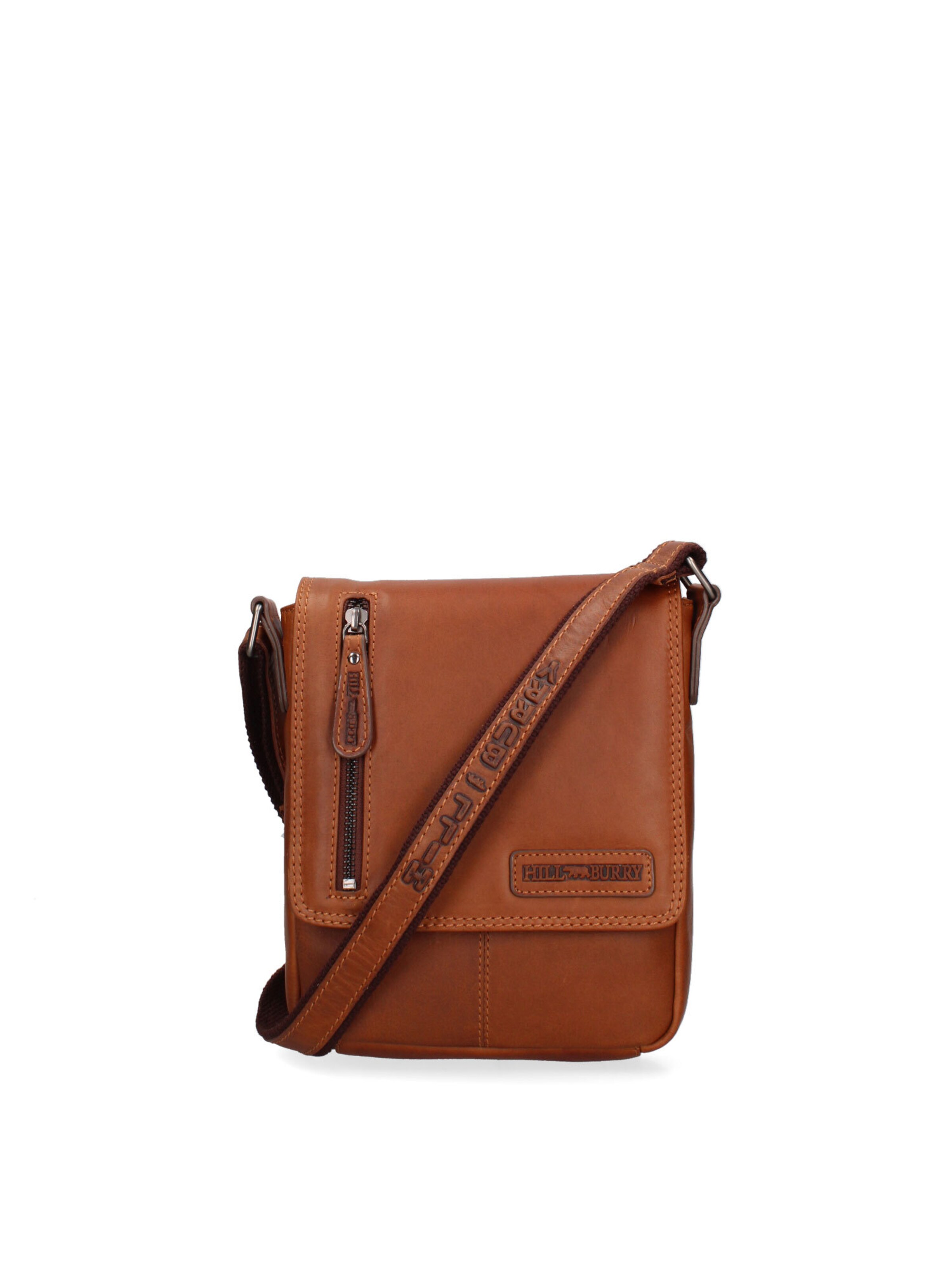 Borsa a tracolla di HILL BURRY in marrone: frontale