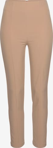 LASCANA Skinny Housut värissä beige: edessä