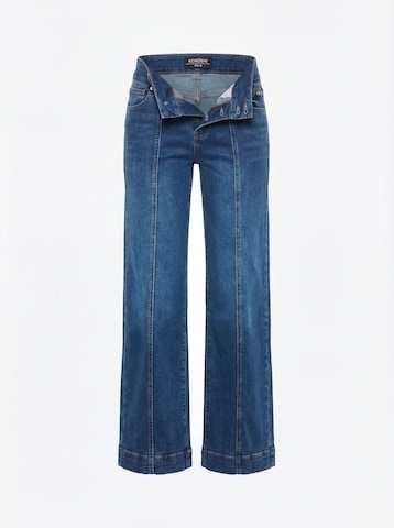 KOROSHI - Loosefit Calças de ganga em azul