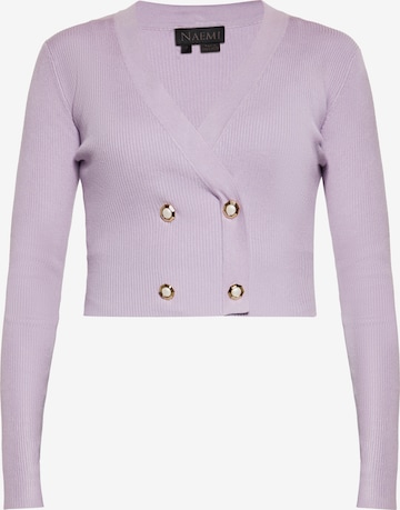 NAEMI Kofta i lila: framsida